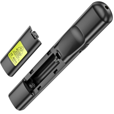 презентер із лазерною указкою hoco gm200 (бездротовий usb-приймач 2,4 ггц) (чорний) 