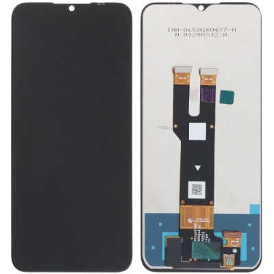 дисплей для zte blade a73 4g (zte 7060) з чорним тачскріном