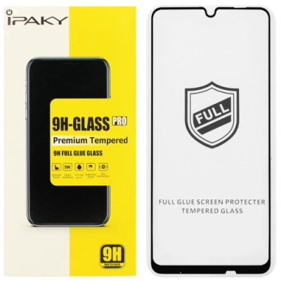 захисне скло ipaky для huawei p smart plus 2019 (pot-lx1t) (чорний) 