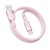 кабель ridea rc-cp43 colorpro usb - type-c 3a 1.2m (рожевий) 