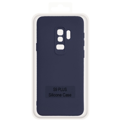 Купить чохол soft silicone case full для samsung g965 galaxy s9 plus (dark blue) онлайн