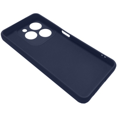 Купить чохол soft silicone case full для infinix hot 40i (dark blue) онлайн