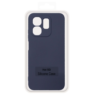 Купить чохол soft silicone case full для infinix hot 50i (dark blue) онлайн