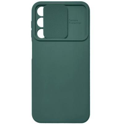 Купить силіконовий чохол soft tpu armor camshield для samsung a245 galaxy a24 4g - dark green онлайн