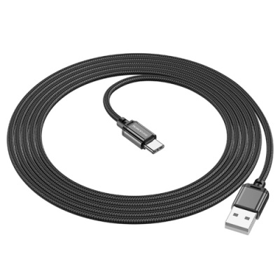 кабель borofone bx87 usb - type-c 3.0a/2m (чорний) 