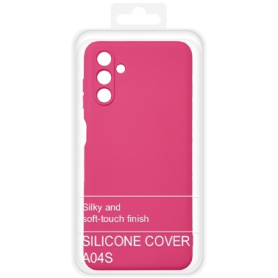 Купить силіконовий чохол soft silicone case для samsung a047 galaxy a04s/a136 galaxy a13 5g (малиновий) онлайн