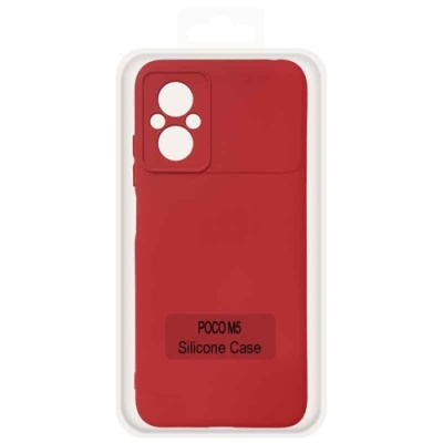 Купить чохол soft silicone case full для xiaomi poco m5 (red) онлайн