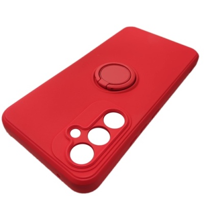 Купить силіконовий чохол soft silicone casevsmagnet ring для samsung a546 galaxy a54 5g - red онлайн