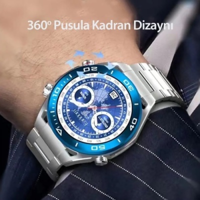 смарт-годинник earldom et-sw11 48mm (срібний) 