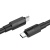 кабель hoco x84 solid (pd) type-c - type-c 60w 3a/1m (чорний) 