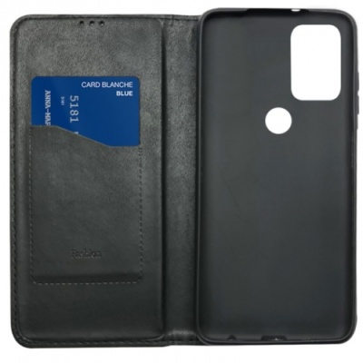 Купить чохол-книжка leather fold для zte blade a7s 2020 (чорний) онлайн