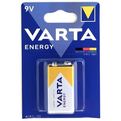 батарейка varta 9v krona energy alkaline 