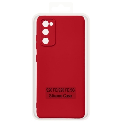 Купить чохол soft silicone case full для samsung g780 galaxy s20 fe (red) онлайн