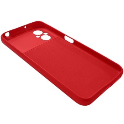 Купить силіконовий чохол silicone cover для xiaomi poco m5 (червоний) онлайн