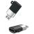 перехідник xo nb149c type-c - microusb (чорний) 