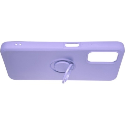 Купить силіконовий чохол soft silicone casevsmagnet ring для xiaomi redmi 9t/poco m3 - lavander онлайн
