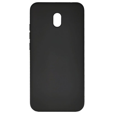 Купить силіконовий чохол soft silicone case для xiaomi redmi 8a - black онлайн