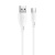 кабель hoco x61 silicone usb - type-c 3.0a/1m (білий) 