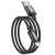Кабель Hoco X89 Wind USB - Lightning 2.4A/1m (Чорний) кабель hoco x89 wind usb - lightning 2.4a/1m (чорний)