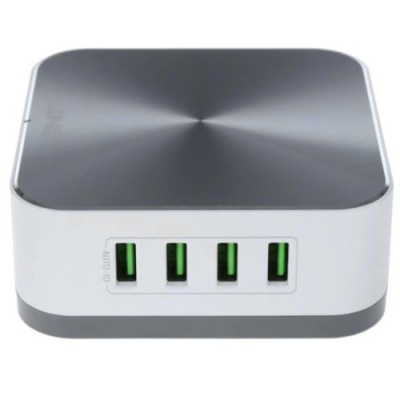 мережевий подовжувач ldnio a8101 qc3.0 8usb 10a (сірий) 