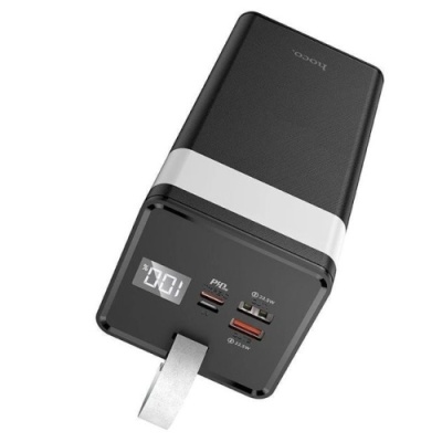 додаткова батарея power bank hoco j86a powermaster pd20w+qc3.0 22.5w 50000 mah (чорний) 