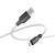 кабель ridea rc-ai21 airsiliconepro usb - microusb 3a/1m (біло-чорний) 