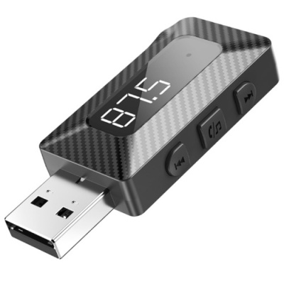 Bluetooth аудіо ресівер XO BCC16 (Чорний)