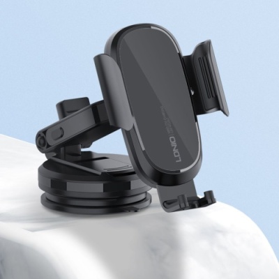 Автотримач LDNIO MW21-1 15W Wireless charger (Чорний)