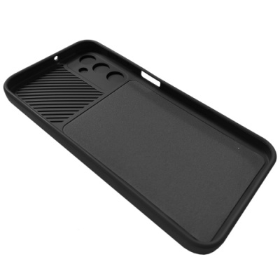 Купить силіконовий чохол soft tpu armor camshield для samsung a245 galaxy a24 4g - black онлайн