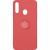 Купить силіконовий чохол soft silicone casevsmagnet ring для samsung a207 galaxy a20s - red онлайн