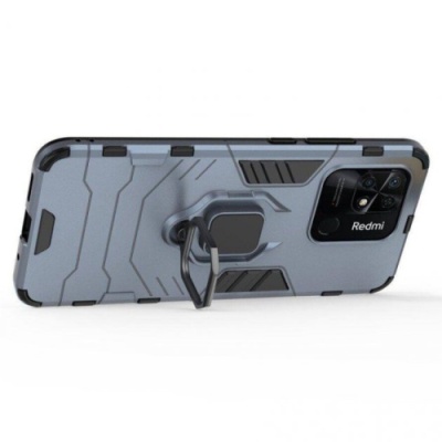 Купить чохол-накладка armor magnet для xiaomi poco c40 - dark blue онлайн
