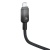 кабель baseus discolor series fast charging usb - lightning 2.4a (p10374900111-00) (1m) (black) 
