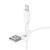 кабель borofone bx91 usb - microusb 2.4a/1m (білий) 