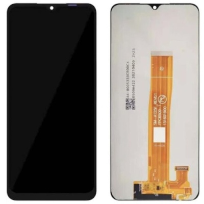 дисплей для samsung m127/m12-2021 + touchscreen black (oem)