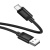 кабель hoco x122 silicone usb - type-c 3.0a/1m (чорний) 