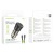 Автомобільний Зарядний Пристрій Borofone BZ25 38W 1USB/18W/QC3.0 + 1Type-C/20W/PD + (Type-C - Type-C) (Прозоро-Чорний)