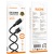 Кабель Borofone BX113 Silicone USB - Lightning 2.4A/1m (Чорний) кабель borofone bx113 silicone usb - lightning 2.4a/1m (чорний)