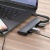 USB HUB Hoco HB12 Type-C to 4 USB (Сірий) usb hub hoco hb12 type-c to 4 usb (сірий)