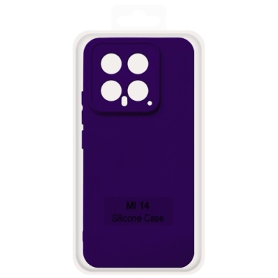 Купить чохол soft silicone case full для xiaomi 14 (purple) онлайн