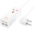 Мережевий подовжувач Hoco AC10A PD65W (2USB/2Type-C/1xSocket) (білий) мережевий подовжувач hoco ac10a pd65w (2usb/2type-c/1xsocket) (білий)