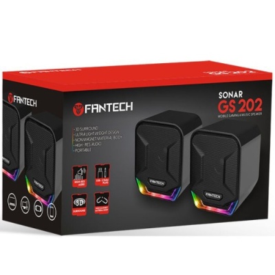 колонки для комп'ютера fantech gs202 sonar (чорний) 