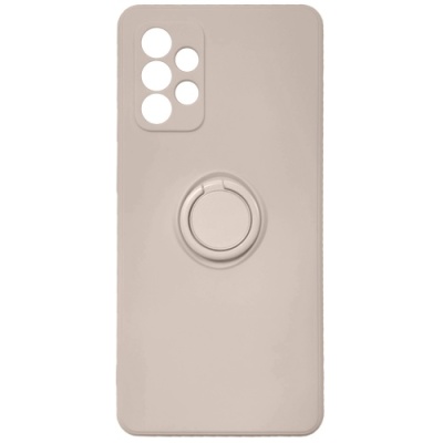 Купить силіконовий чохол soft silicone casevsmagnet ring для samsung a725 galaxy a72 - ivory white онлайн