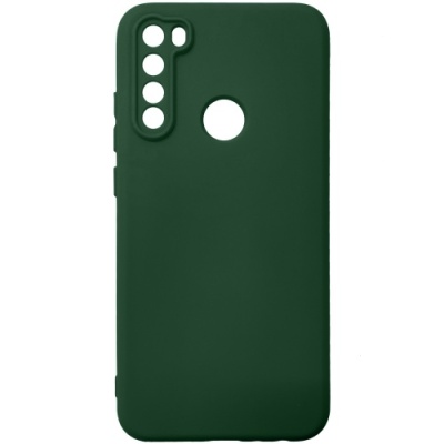 Купить чохол soft silicone case full для xiaomi redmi note 8/note 8 2021 (dark green) онлайн
