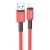 кабель hoco x85 strength usb - lightning 2.4a/1m (червоний) 
