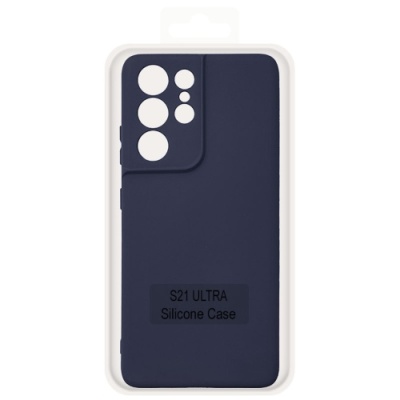 Купить чохол soft silicone case full для samsung g998 galaxy s21 ultra (dark blue) онлайн