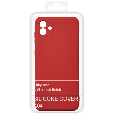 Купить силіконовий чохол soft silicone case для samsung a045 galaxy a04/m136 galaxy m13 5g (червоний) онлайн