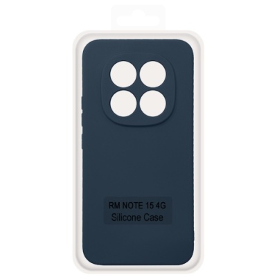Купить чохол soft silicone case full для xiaomi redmi note 15 4g (164.03/75.42/7.94) (темно-синій) онлайн