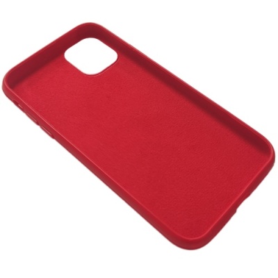 Купить чохол silicone case для apple iphone 11 (14) red - full онлайн