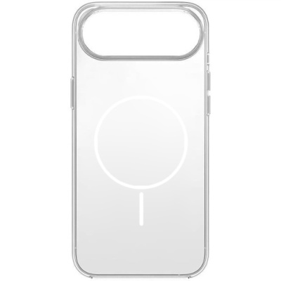 Купить силіконовий чохол magsafe для apple iphone 17 air (прозорий) slim ring онлайн