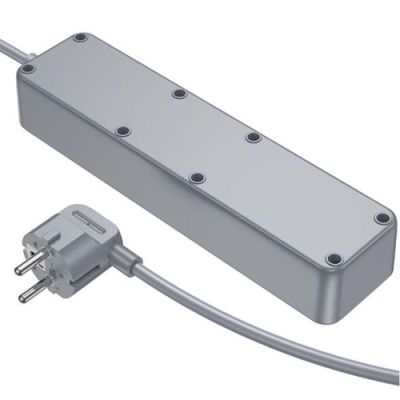 мережевий подовжувач borofone bac9 (pd20w/1c3a)(eu)(l=3m) (бiлий) 